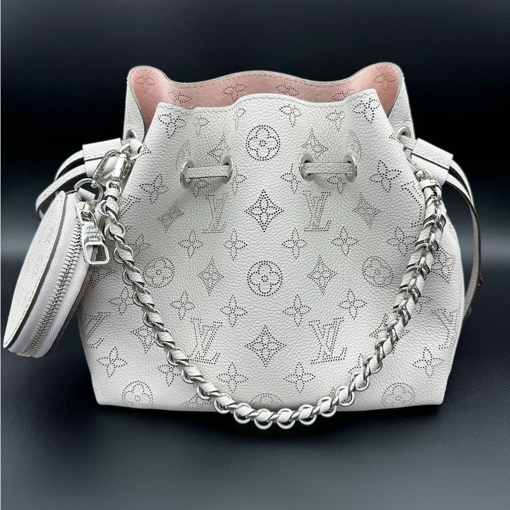 Louis Vuitton Bella Bucket Bag M57536 Brume Gray/Pink SOLD OUT like NEW